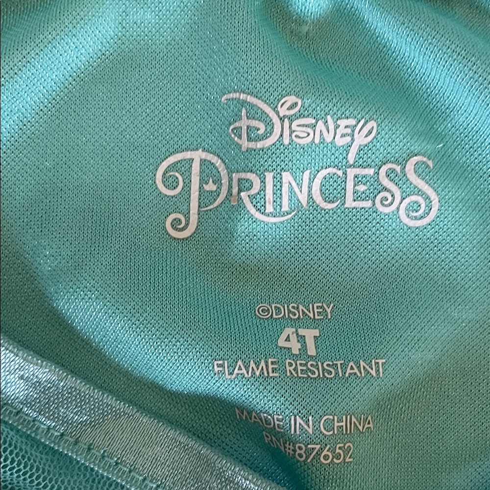 Disney Little Mermaid Aqua and Pink Costume Dress - Picture 5 of 12